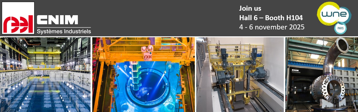REEL and CNIM Systèmes Industriels will be exhibiting at WNE 2025