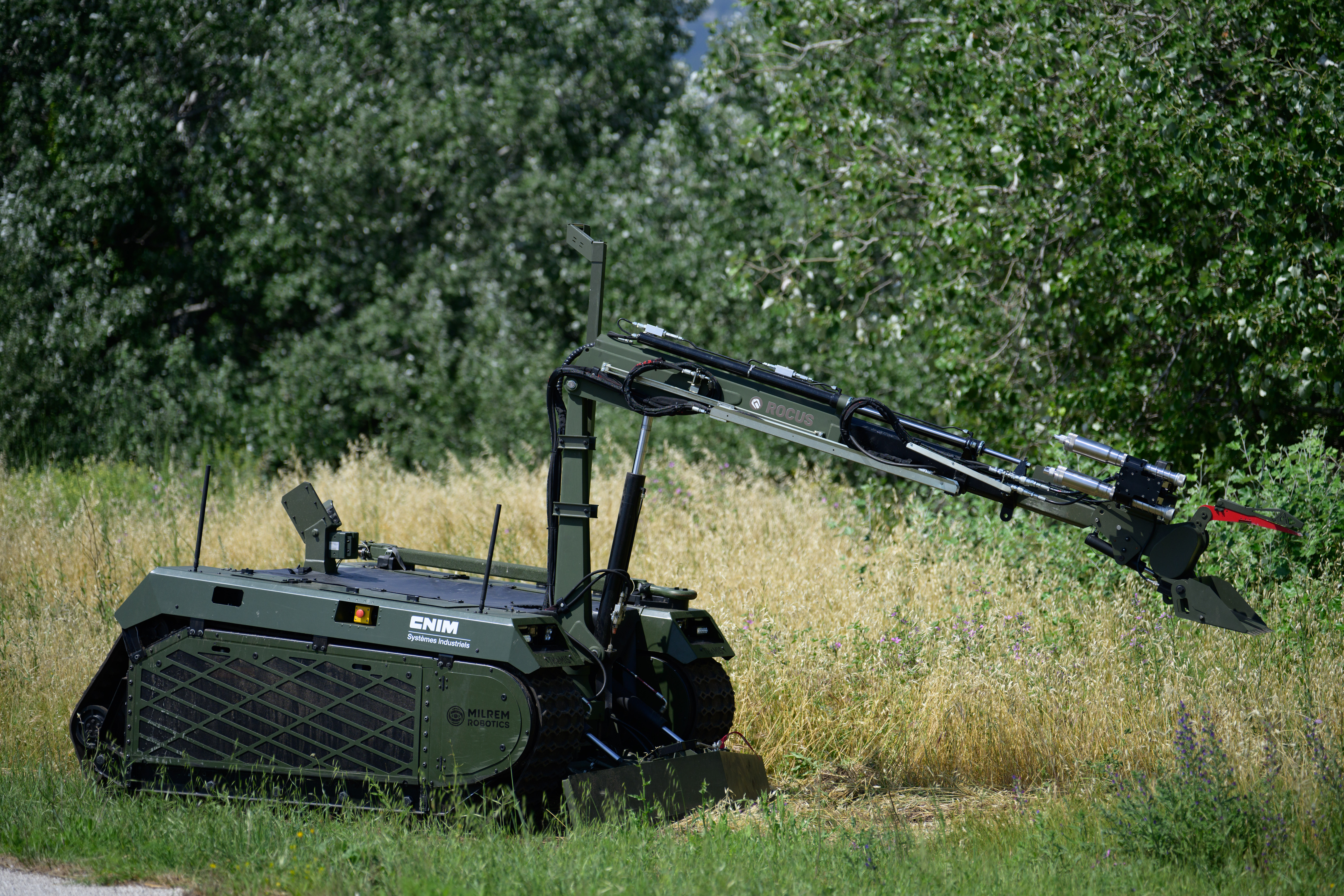 Robot d'ouverture d'itinéraire piégé
