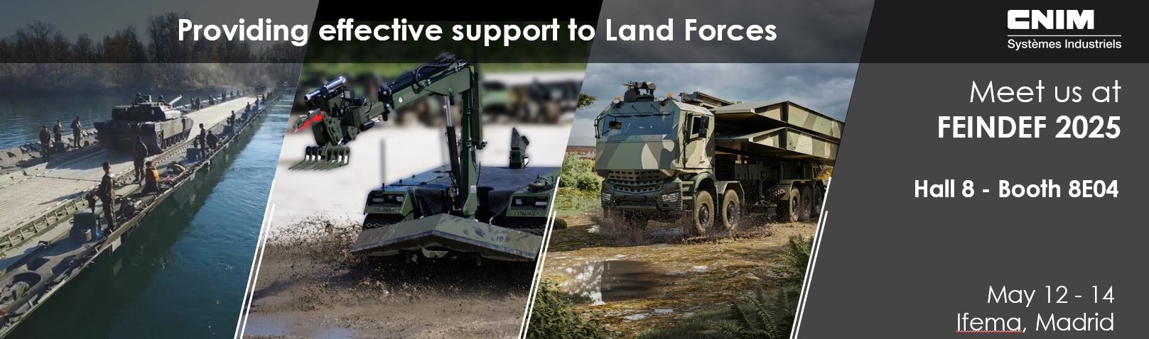 Retrouvez-nous sur FEINDEF