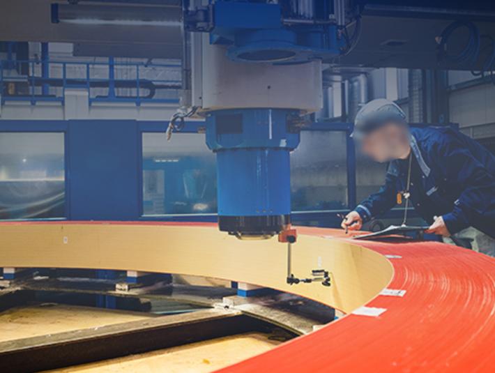 9 anneaux en composite de 5m de diamètre pour le cœur d’ITER