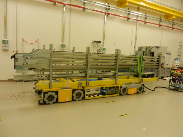 Véhicule autonome pour LMJ